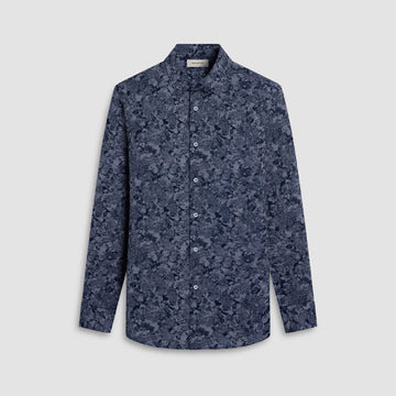 James Striped Floral Shirt