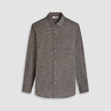 Julian Leaf Print Shirt
