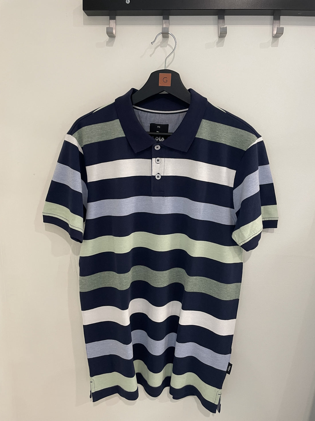 Fraser S/S Striped Polo