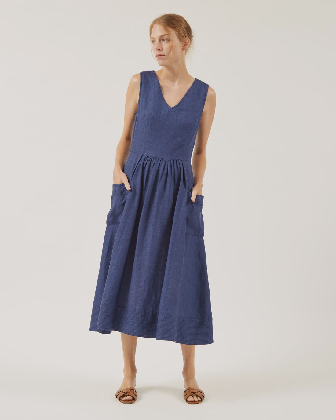 Elsa Linen Dress
