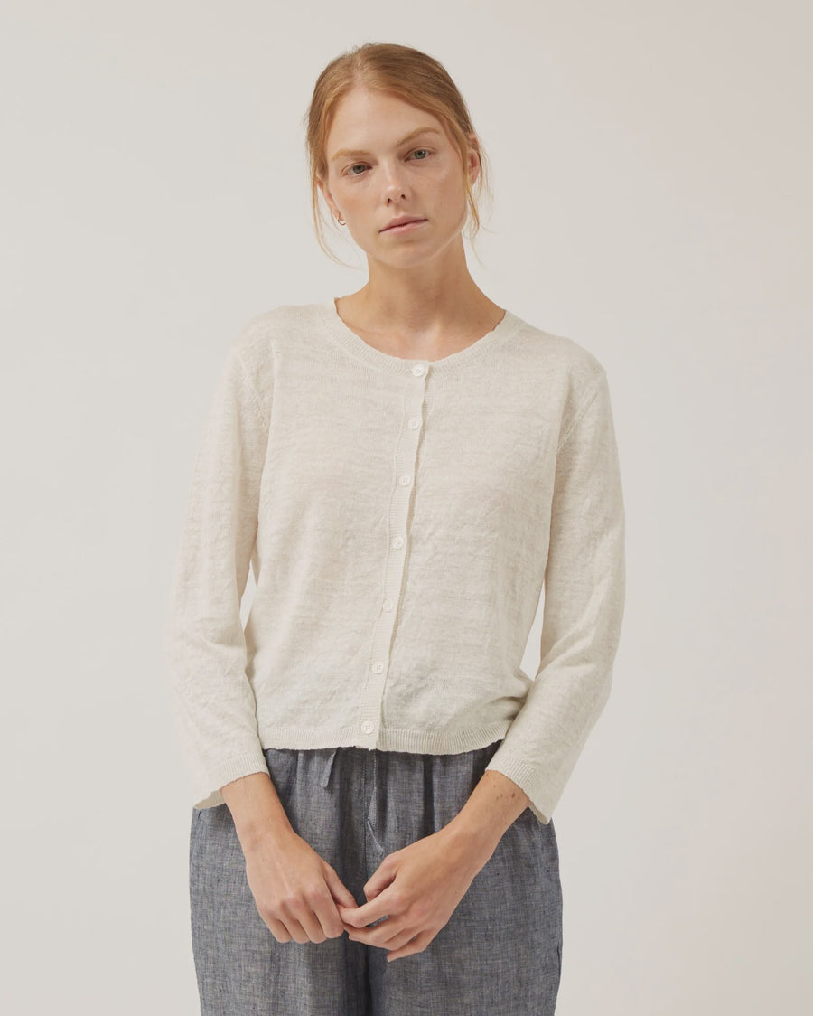 Alvin Linen Cardigan