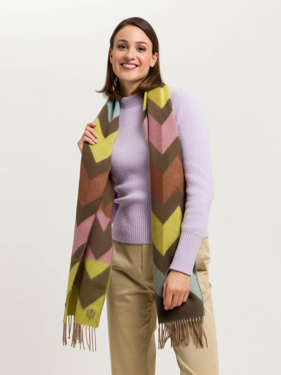 Cashmink ZigZag Scarf