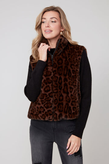 Renaur Leopard Vest