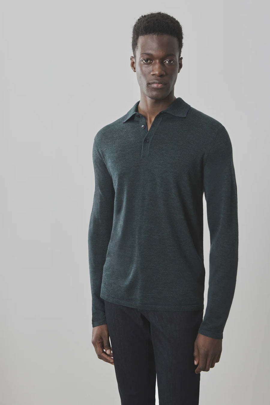 Roman LS Sweater Polo