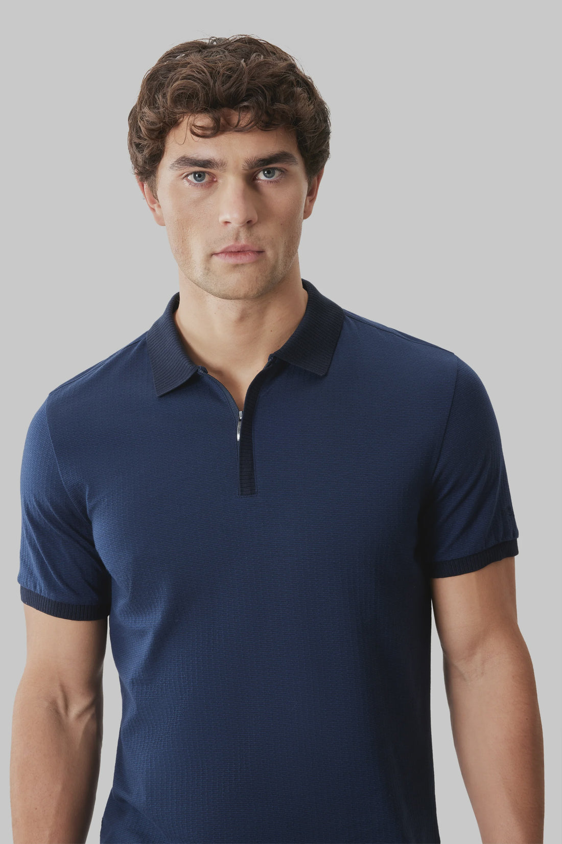 Whistler S/S Covered Zip Polo