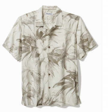 Flora Oasis Silk Camp Shirt