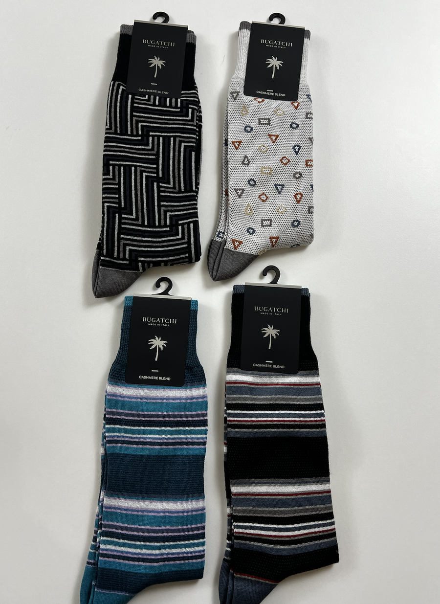 Bugatchi Cotton/Cashmere Socks