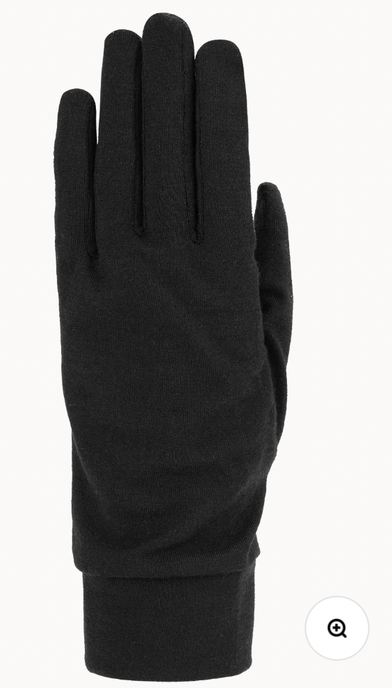 Merino Wool Touchscreen Thin Glove Liner