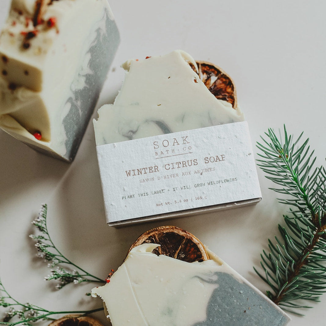 Winter Citrus Soap Bar
