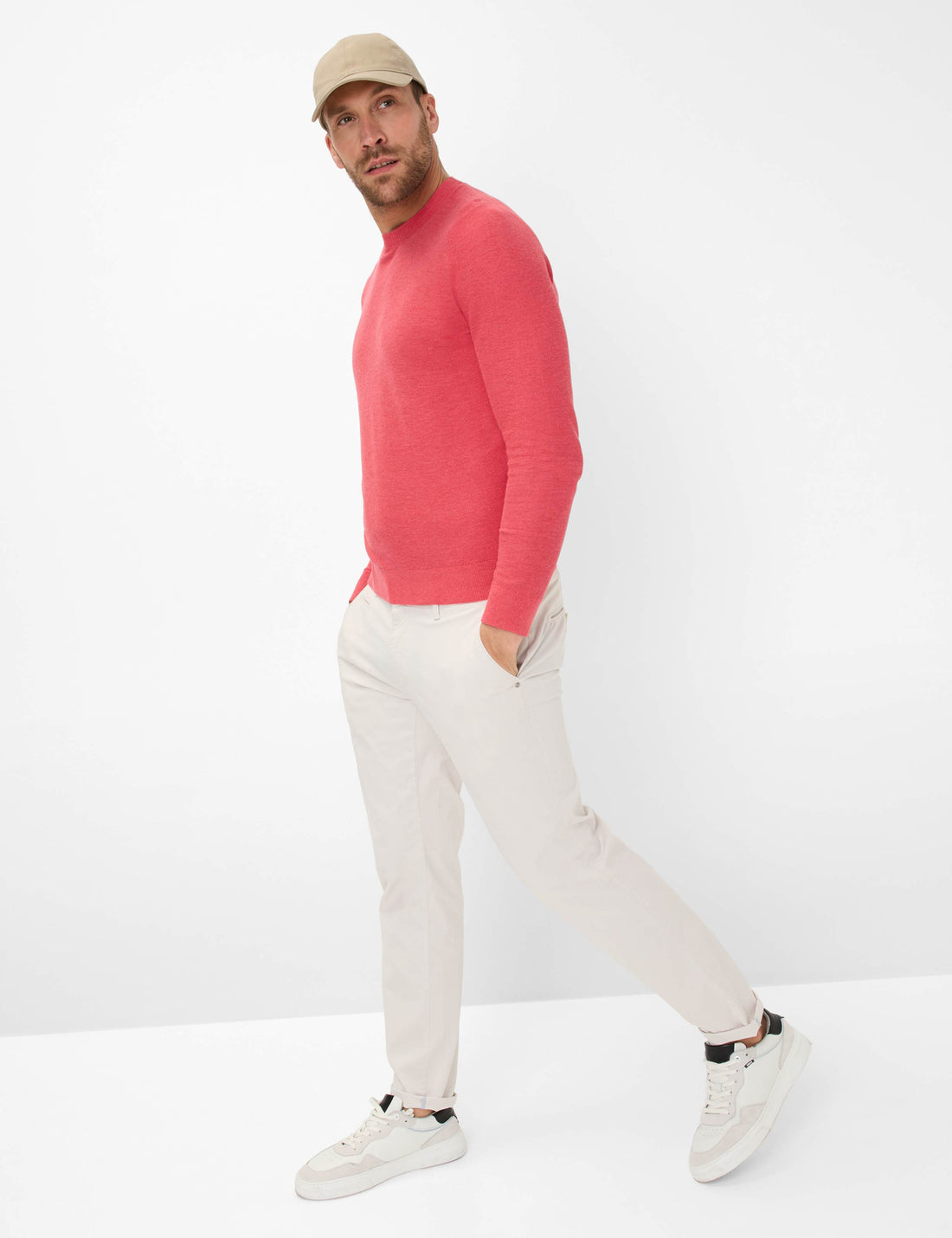 Rick Honeycomb Crew Sweater 4108
