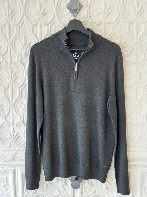 Ray Mock Neck 1/4 Zip Sweater