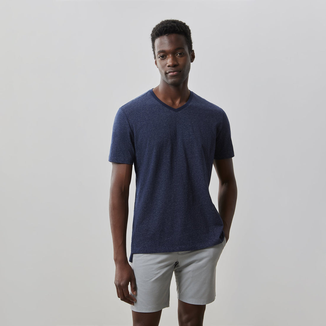 Thoreau SS V Neck Tee