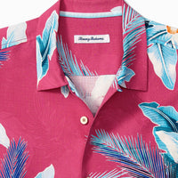 Nantucket Blooms Silk Camp Shirt