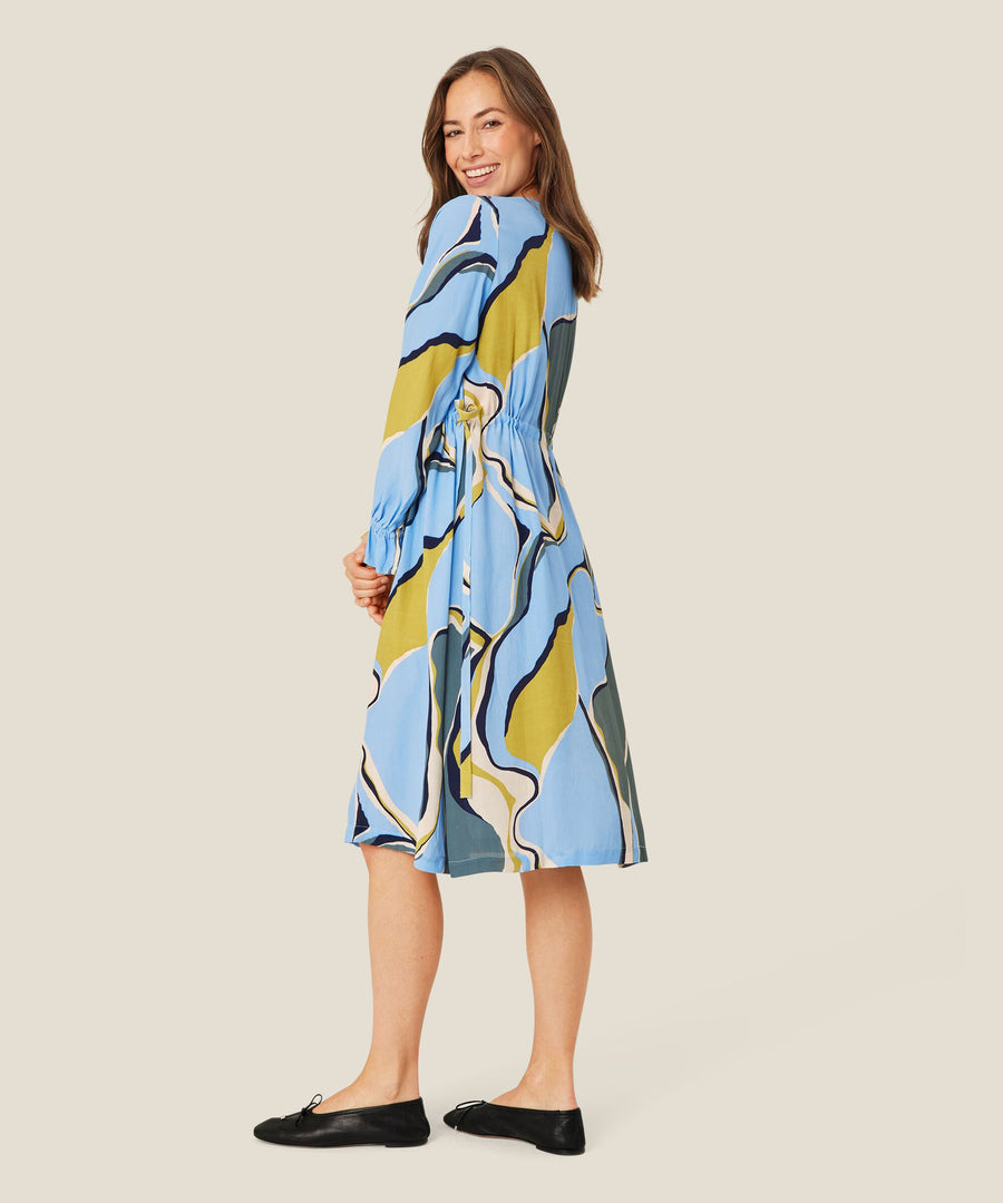 Norin Print Dress