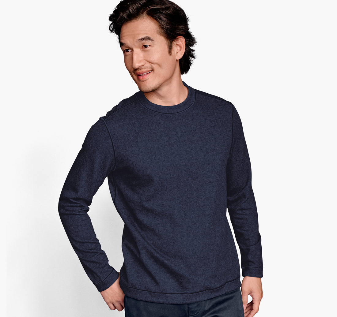Reversible LS Sweater