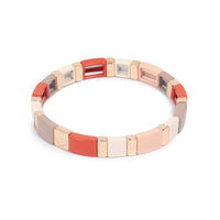 Enamel Tile Bracelet