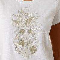 Patchwork Pineapple Lux Tee