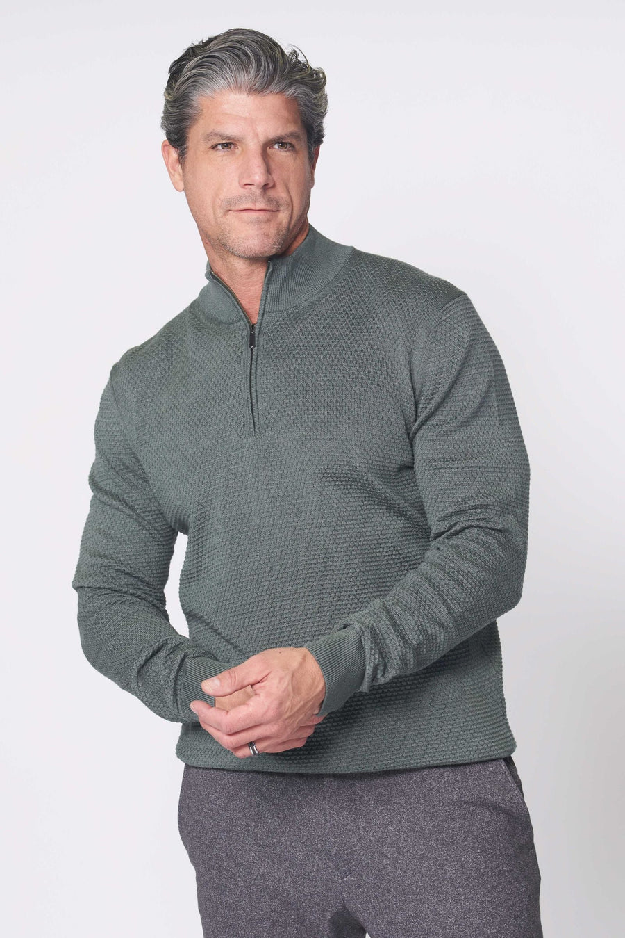 Downie 1/4 Zip Sweater 103