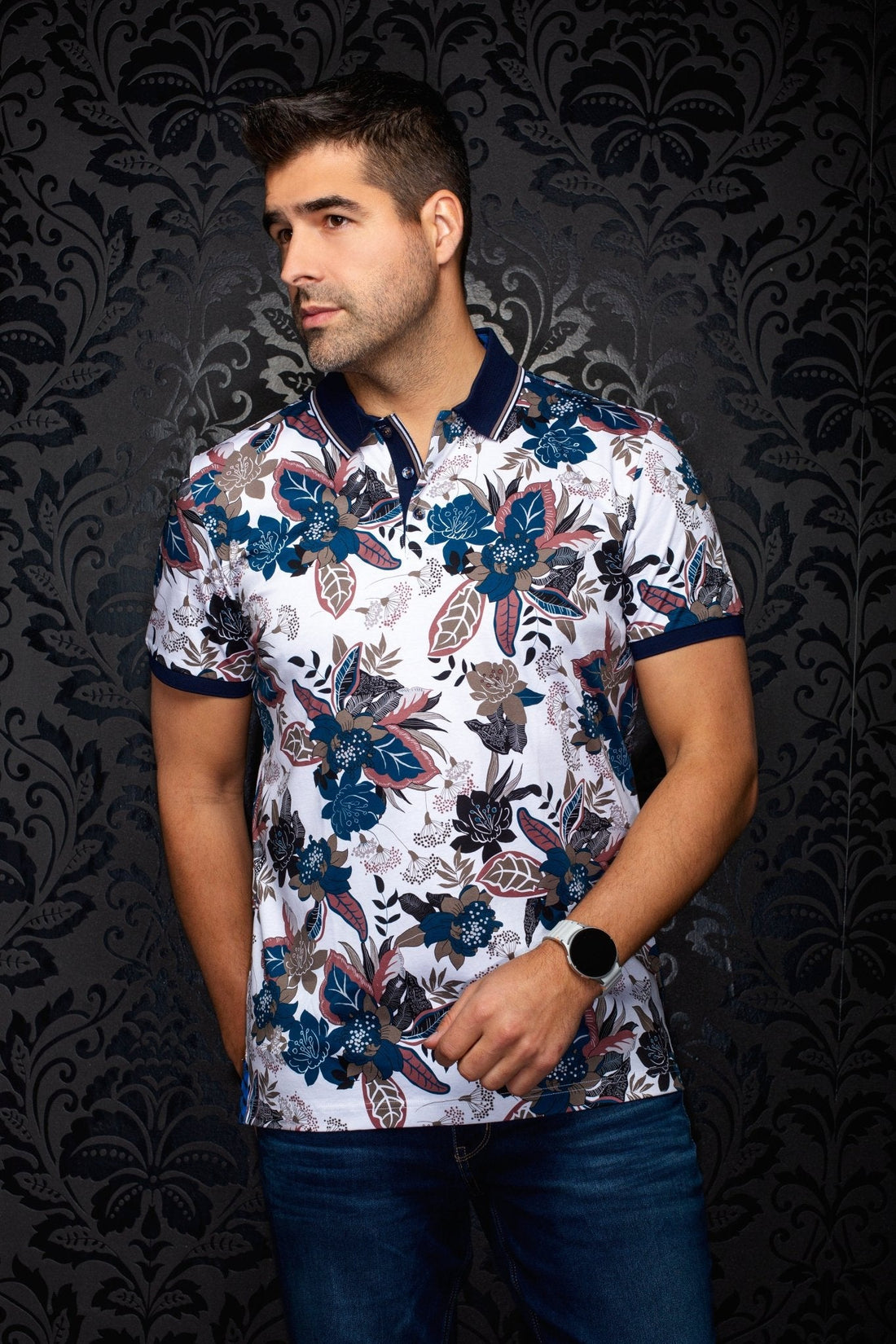 Hiva S/S Print Polo