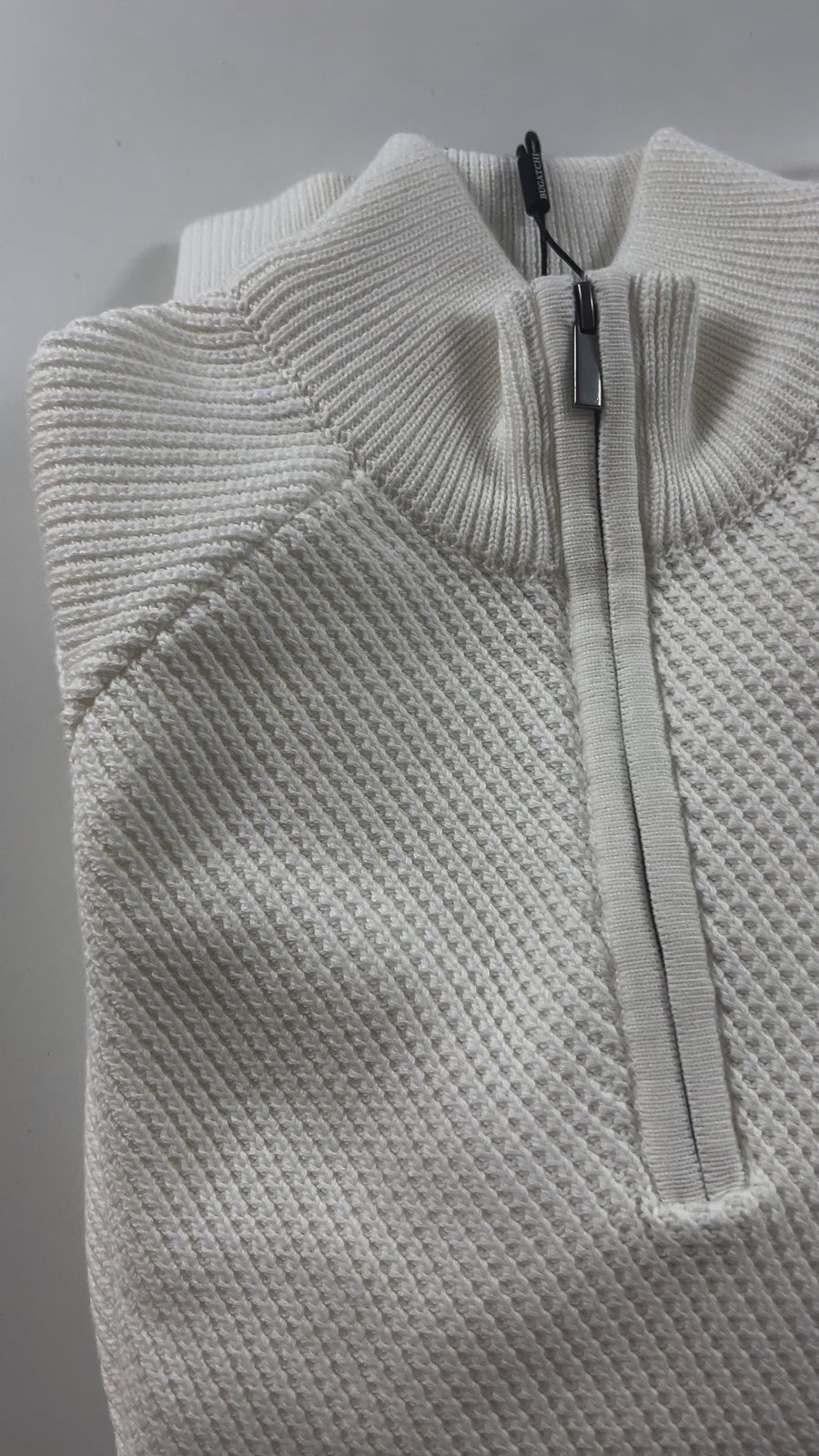 Bugatchi 1/4 Zip Knit Sweater