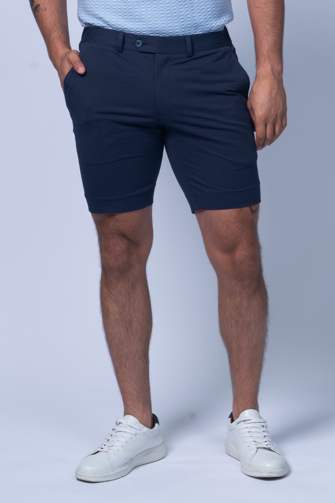 Meridian Seersucker Shorts