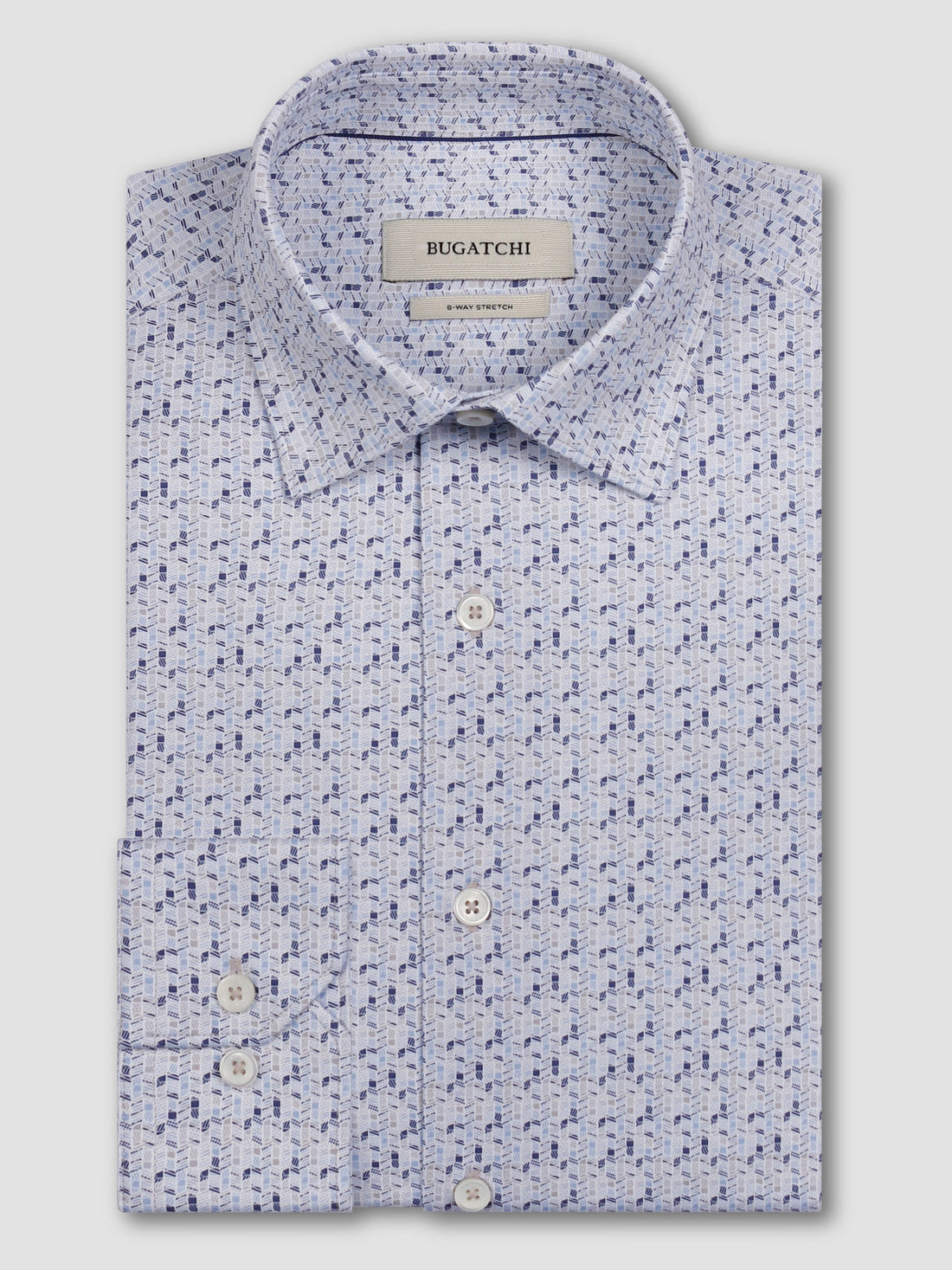 James Abstract Chevron Shirt