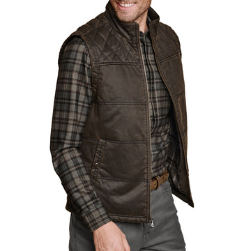 Antique Cotton Quilted Vest 3270