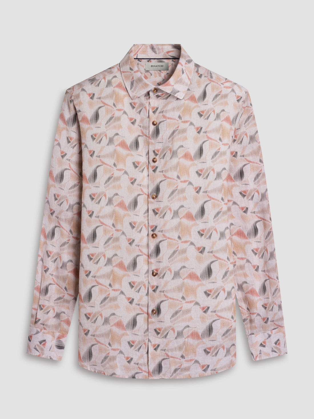 Julian Linen Leaf L/S Shirt