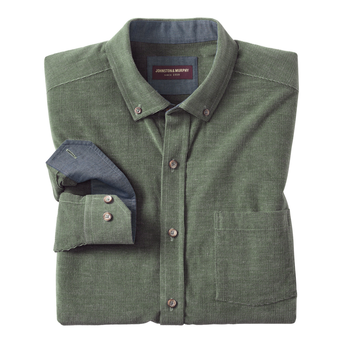 Textured Corduroy Shirt 9824