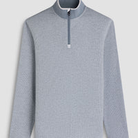 Performance Houndstooth 1/4 Zip Sweater