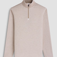 Performance Houndstooth 1/4 Zip Sweater