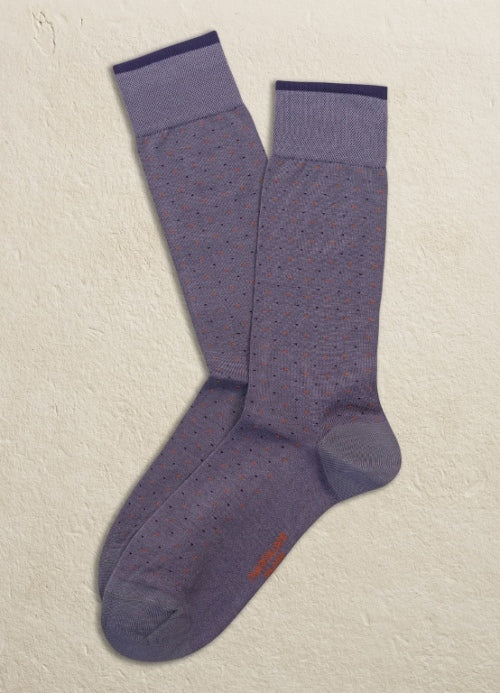 Pindot Pima Cotton Socks