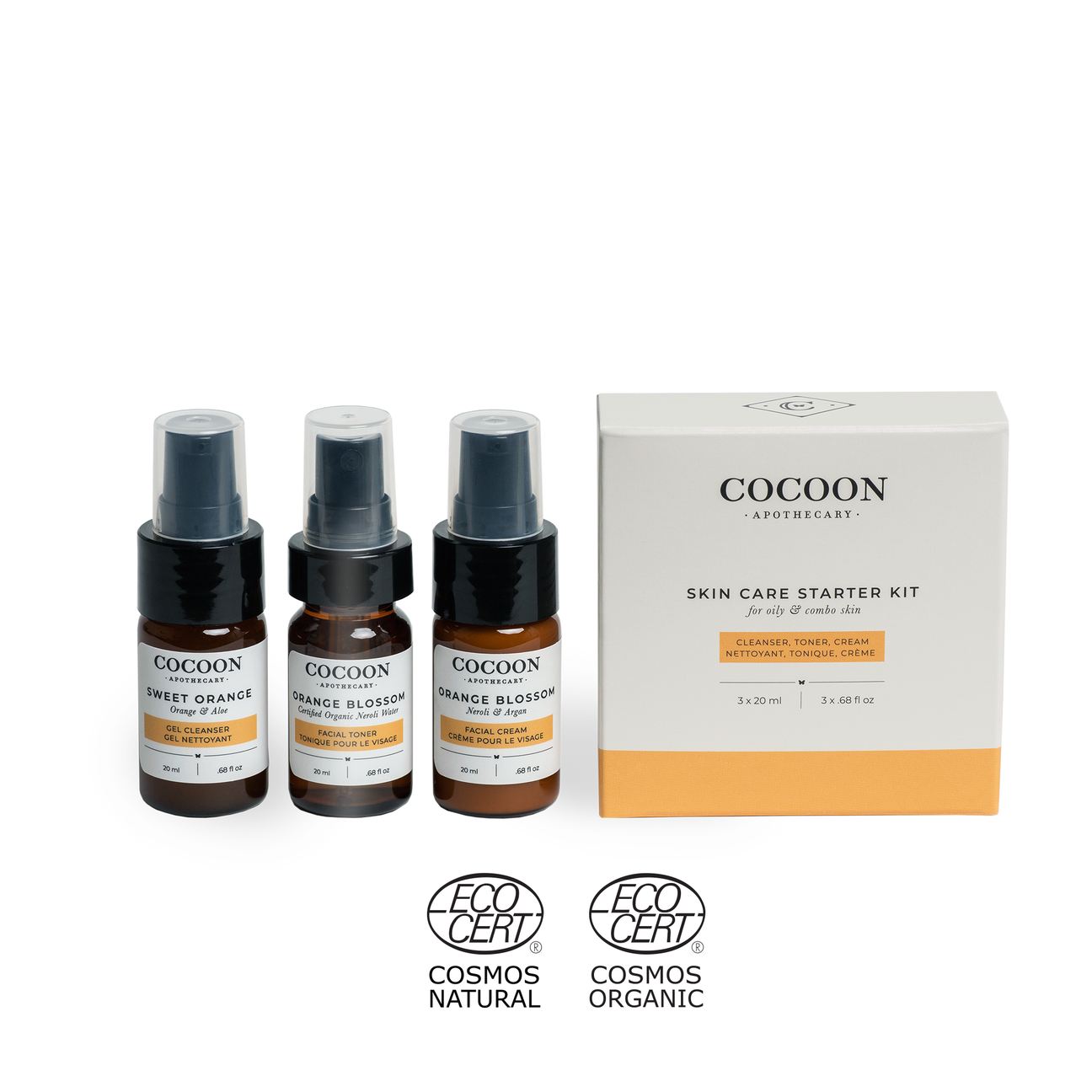 Oily Skin Starter Kit Gadsbys Clothing Co & BRAE by Gadsbys