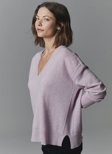 Relaxed V Cashmere