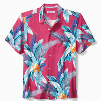 Nantucket Blooms Silk Camp Shirt