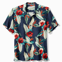 Cardona Blooms Silk Camp Shirt
